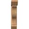 Ekena Millwork Funston Slat Smooth Bracket w/ Offset Brace, Western Red Cedar, 7 1/2"W x 28"D x 36"H BKT0806X28X36FST06SWR - alternate 3